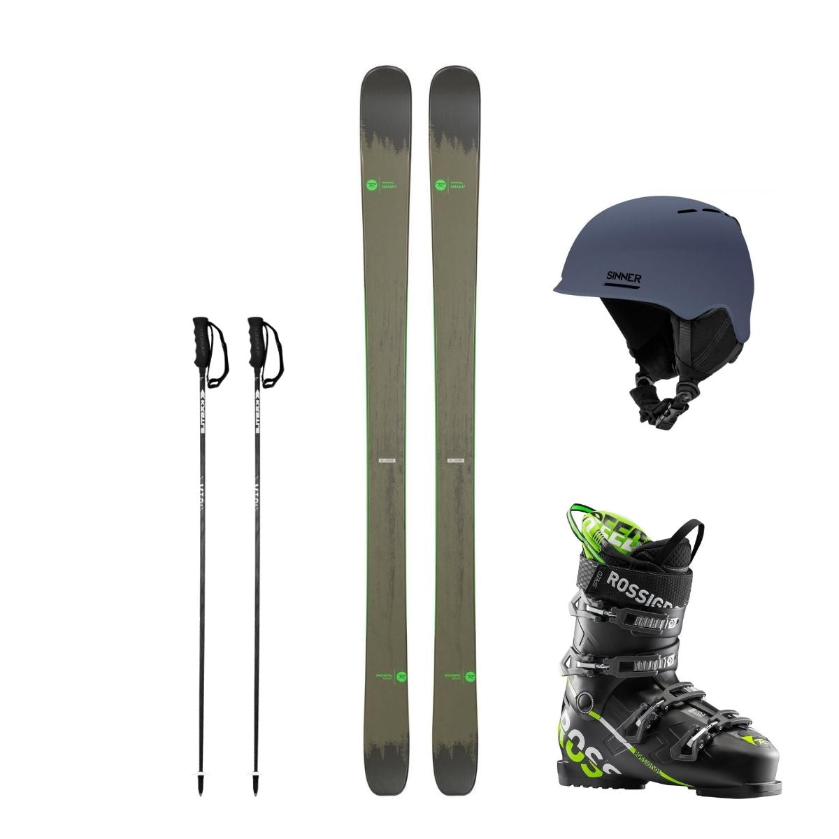 Location Ski Enfant Ado Baby - Choix Taille Ski Alpin 3 à 17 ans